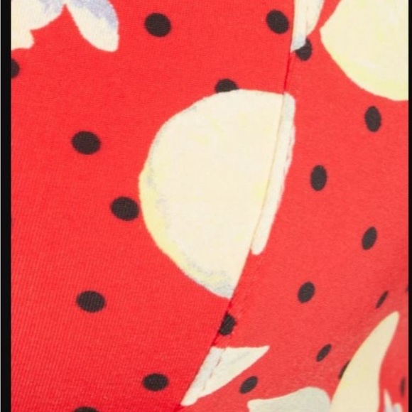 Free People Mari printed Bralette Lace Trim - Picture 4 of 6